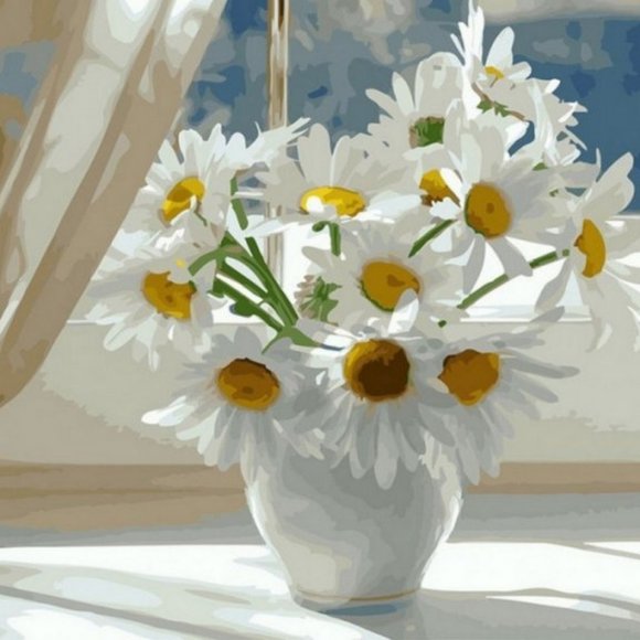 Meet your Posher, White Flower - Picture 1 of 3